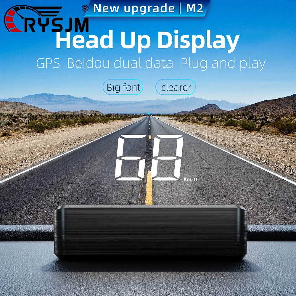 yZ[zM2 GPS HUD Ԃ̎ԃfW^Xs[h[^[ANZT[wbhAbvfBXvCԃGNgjNXvWFN^[fBXvCΌ LED
