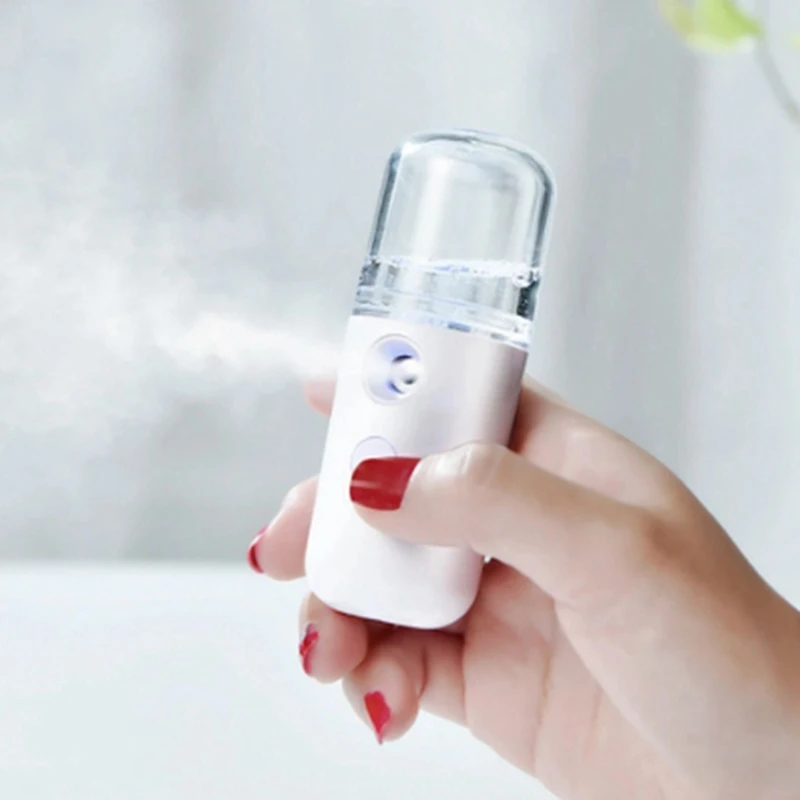 Hydrating Instrument Household Face Coldspray Portable Rechargeable Humidifier Hydrating