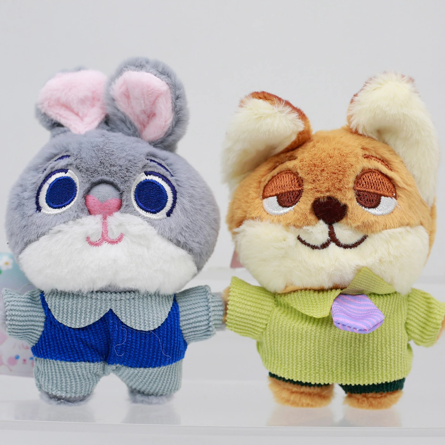 ZOOTOPIA Animal Plush Pendant Doll Toy Stuffed Keychain Backpack Bag Ornaments Cute Judy Nick Fox Rabbit Kids Christmas Gifts