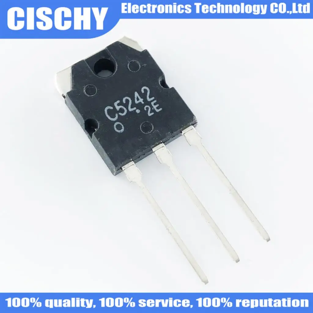 5pcs/lot 2SC5242 C5242 TO-247 In Stock