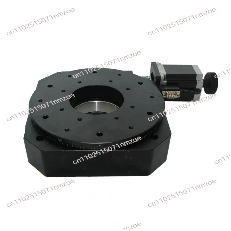 Precision Hollow Rotary / Horizontal Azimuth / Optical Angle Table NT03RA200S Electric Rotary Table