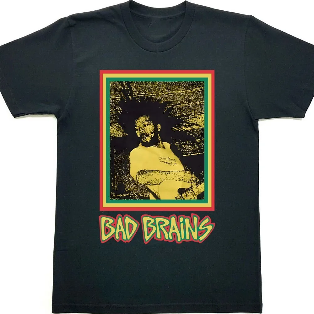 

Рубашка унисекс унисекс S-5XL в стиле ретро Bad Brains 14D524