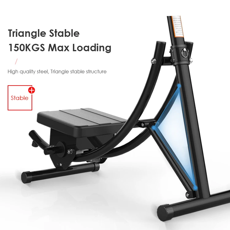 

Fitness Equipment Gym Bench Adjustable Air Walker Exercise Equipment Workout Bench Foldable Abdominal Roller Machine