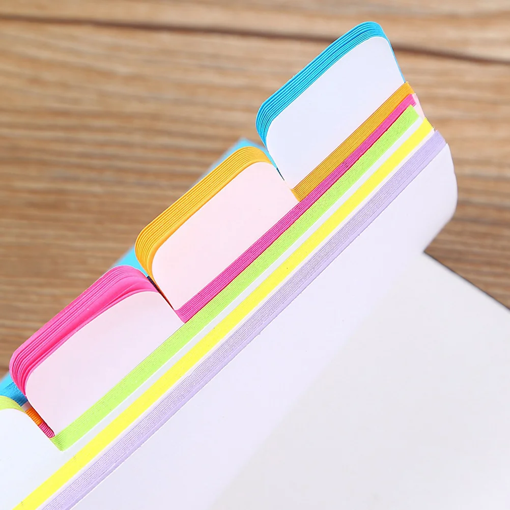 

Colorful Tearable Sticky Memo Paper Notes Removable Self-Adhesive Notes for Home Office Study Revision Notepads Stickers