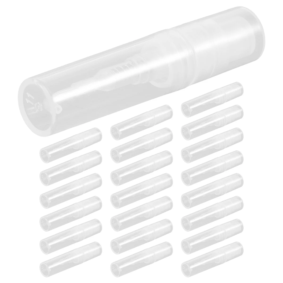 200 pz/lotto bottiglia di plastica trasparente da 2ML piccola confezione cosmetica bottiglie di profumo atomizzatore contenitore liquido