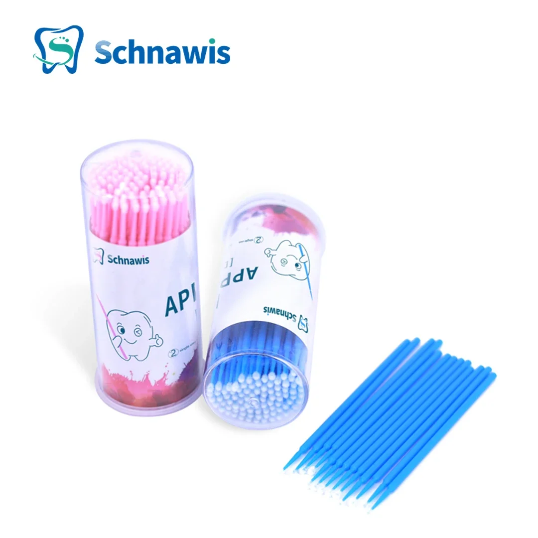 100Pcs/Box Dental Disposable Micro Brushes Applicators Micro Brush Dentistry Odontologia Extension Tool dentista