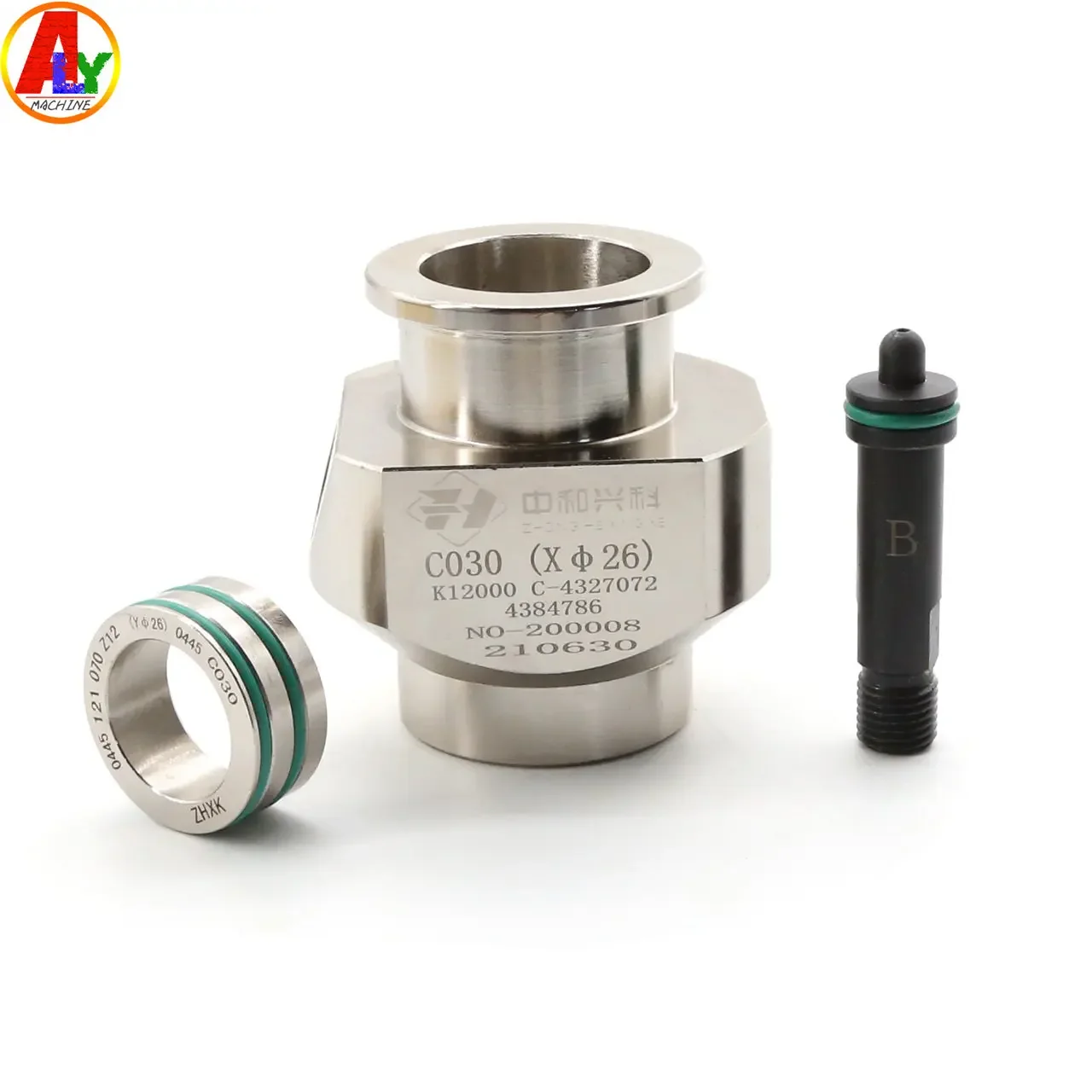 

Common Rail Injector Repair Tools Clamps Short Adaptors C030 for Cummins 4327072 Bosch 0445 121 070