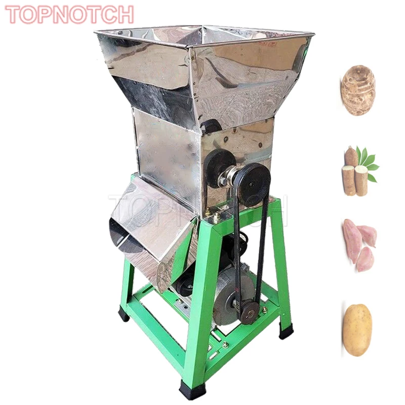 800KG/H Commercial Starch Machine Tapioca Starch Potato Yam Lotus Root Crusher Root Flour Mill Maker