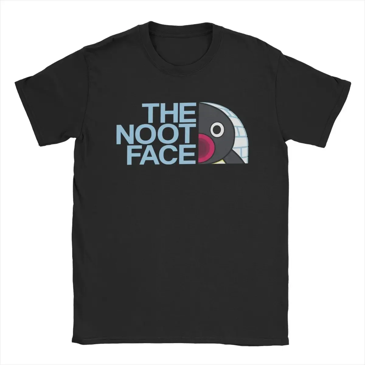 The Noot Face Men T Shirt Novelty Tees Short Sleeve Crew Neck T-Shirts Pure Cotton Gift Idea Clothing