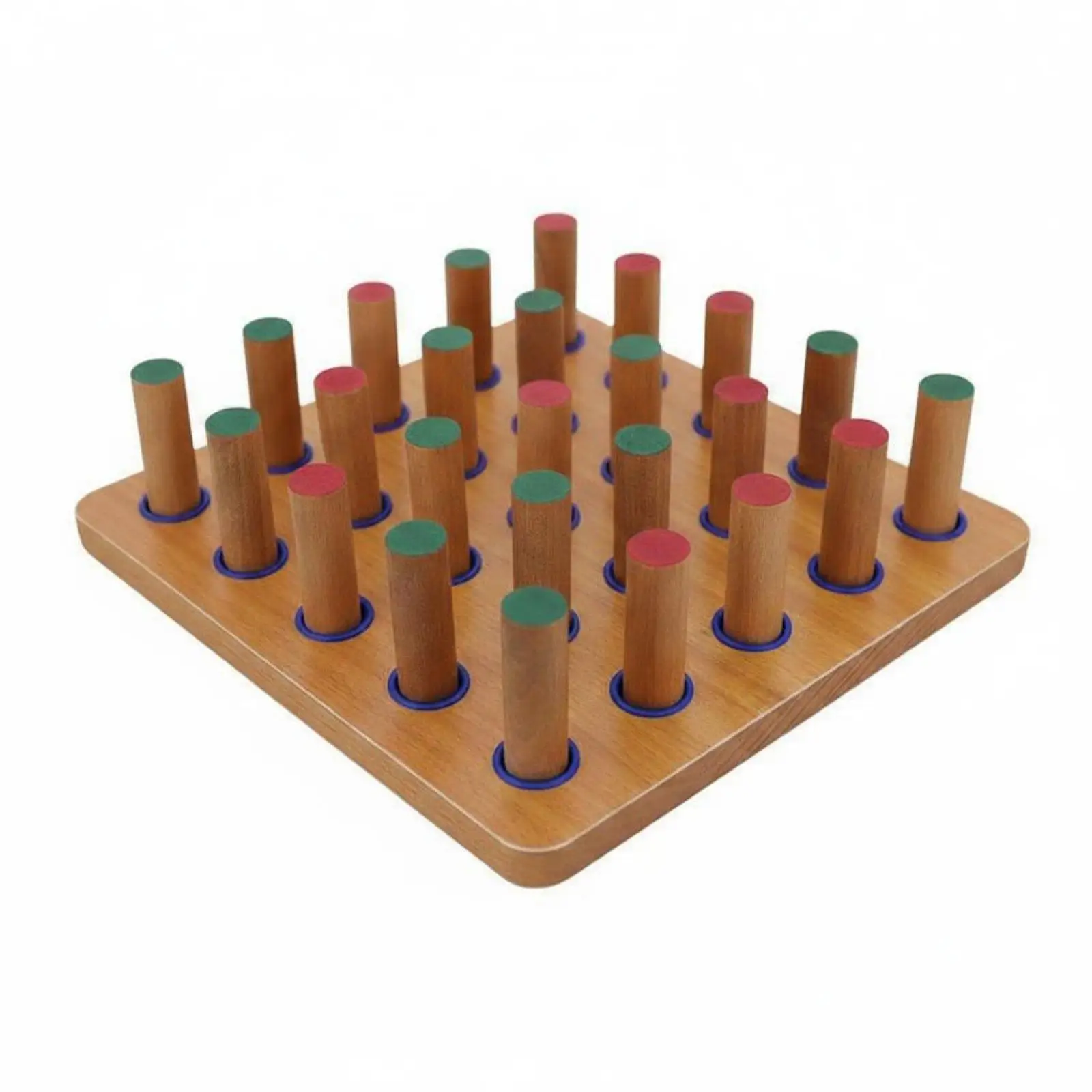 Solid Wood Rehabilitation Board Hand Training Table Finger Coordination Board for Stroke Recovery and Home Exercise