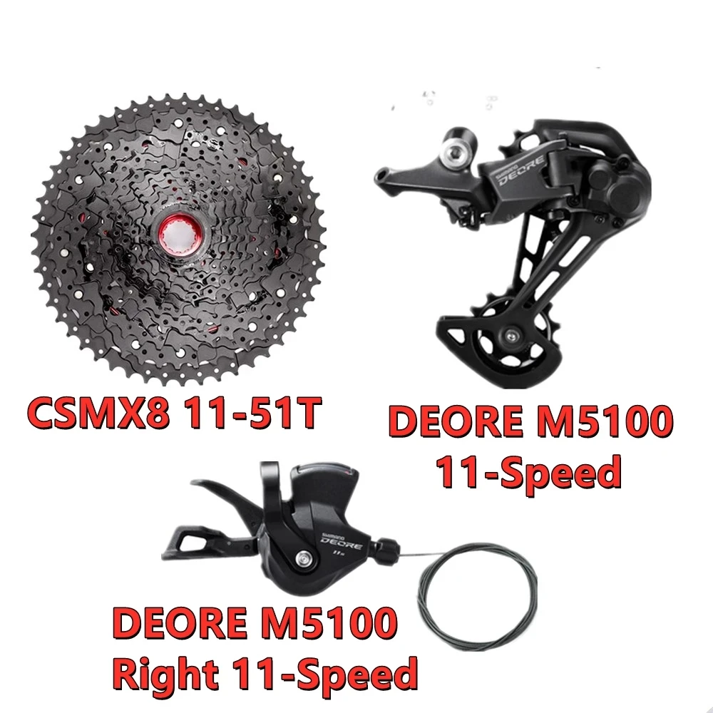 NEW Sunrace 11 Speed CSMX8 CSMS8 11-46T 50T 51T Bike 11S 11V MTB Cassette SRAM Flywheel M5100 M8000 Cheap XT SLX DIY Dumping