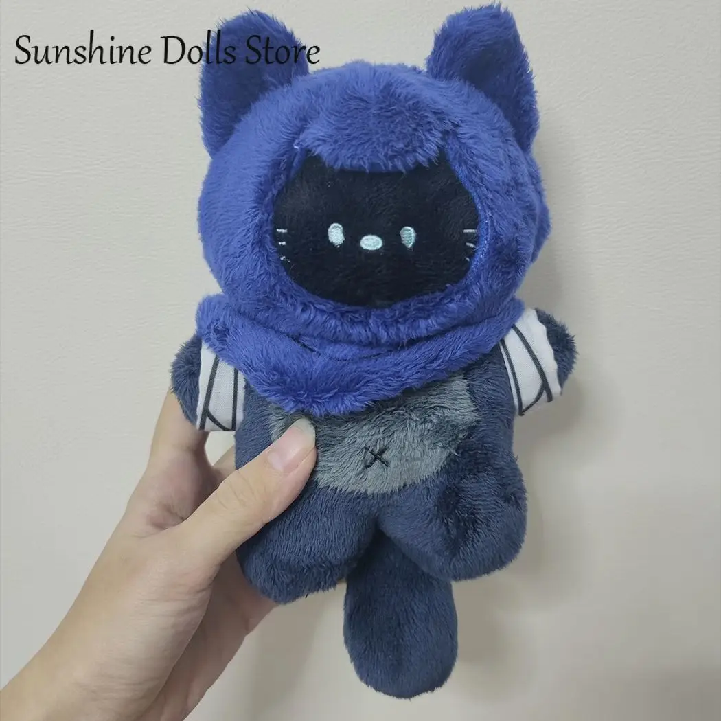 

15CM Game Role Omen Animal Cat Plush Doll Adorable Pendant Stuffed Toys Cute Plushie Cartoon Figure Mascot Xmas Gift