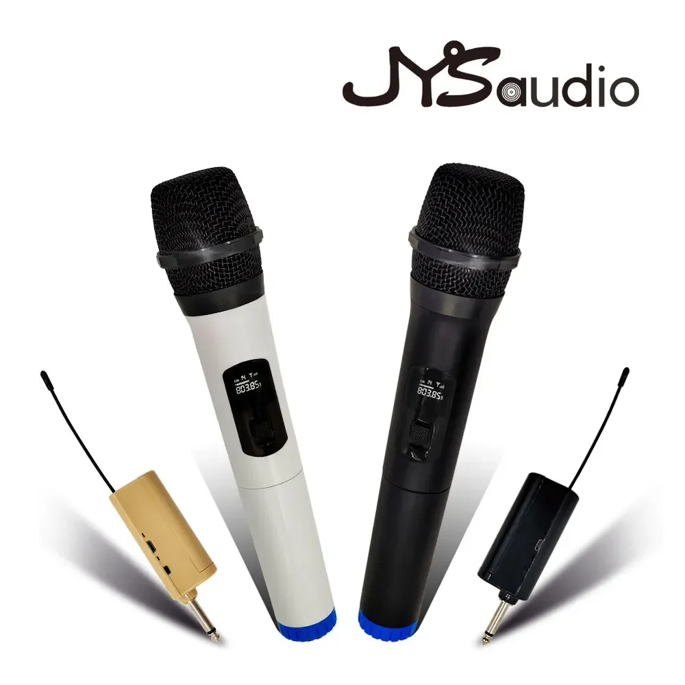 Sistema con micrófono inalámbrico VHF, micrófono de mano de frecuencia fija para fiesta, Karaoke, discurso, iglesia profesional, espectáculo, reunión