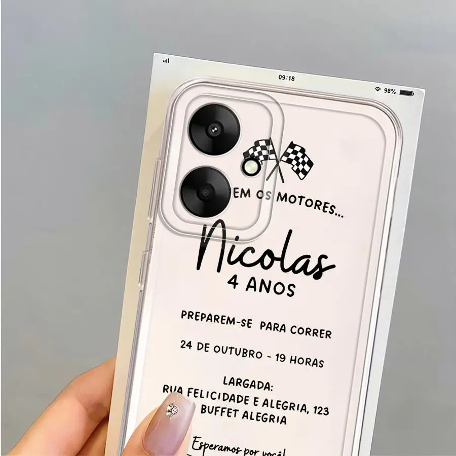 Funda para Xiaomi Poco X3 NFC X3 Pro Funda transparente Disney Lightning McQueen Cars