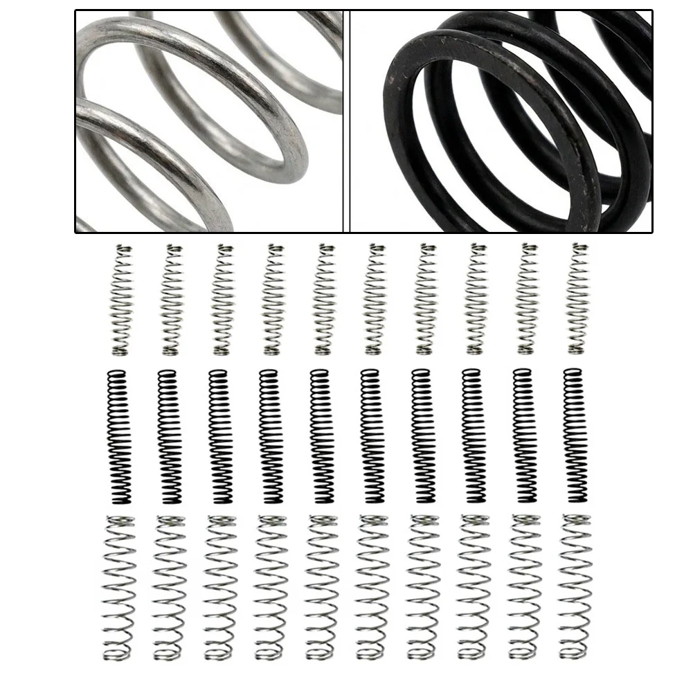 Iron Pruner Springs 30 Piece Pack for Garden Shears 3 Sizes 4.3 0.6cm 5.5 0.6cm 4.8 0.9cm Easy Install No Tools Required