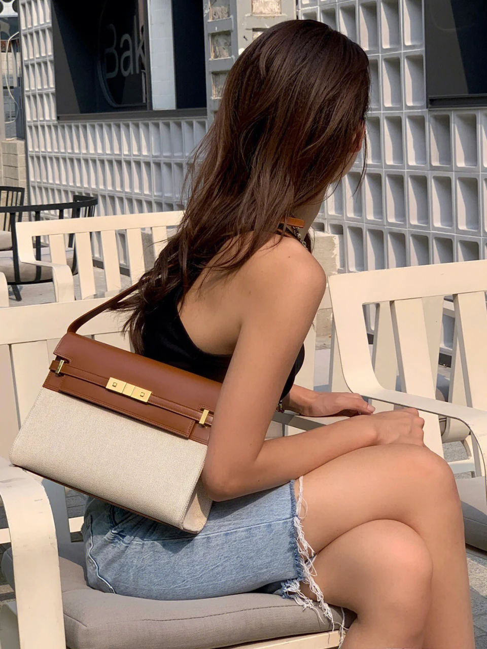 genuine leather tote Shoulder bagot Square Messenger Bag Crossbody vintage vip luxury Canvas Baguette fashion handbags for women