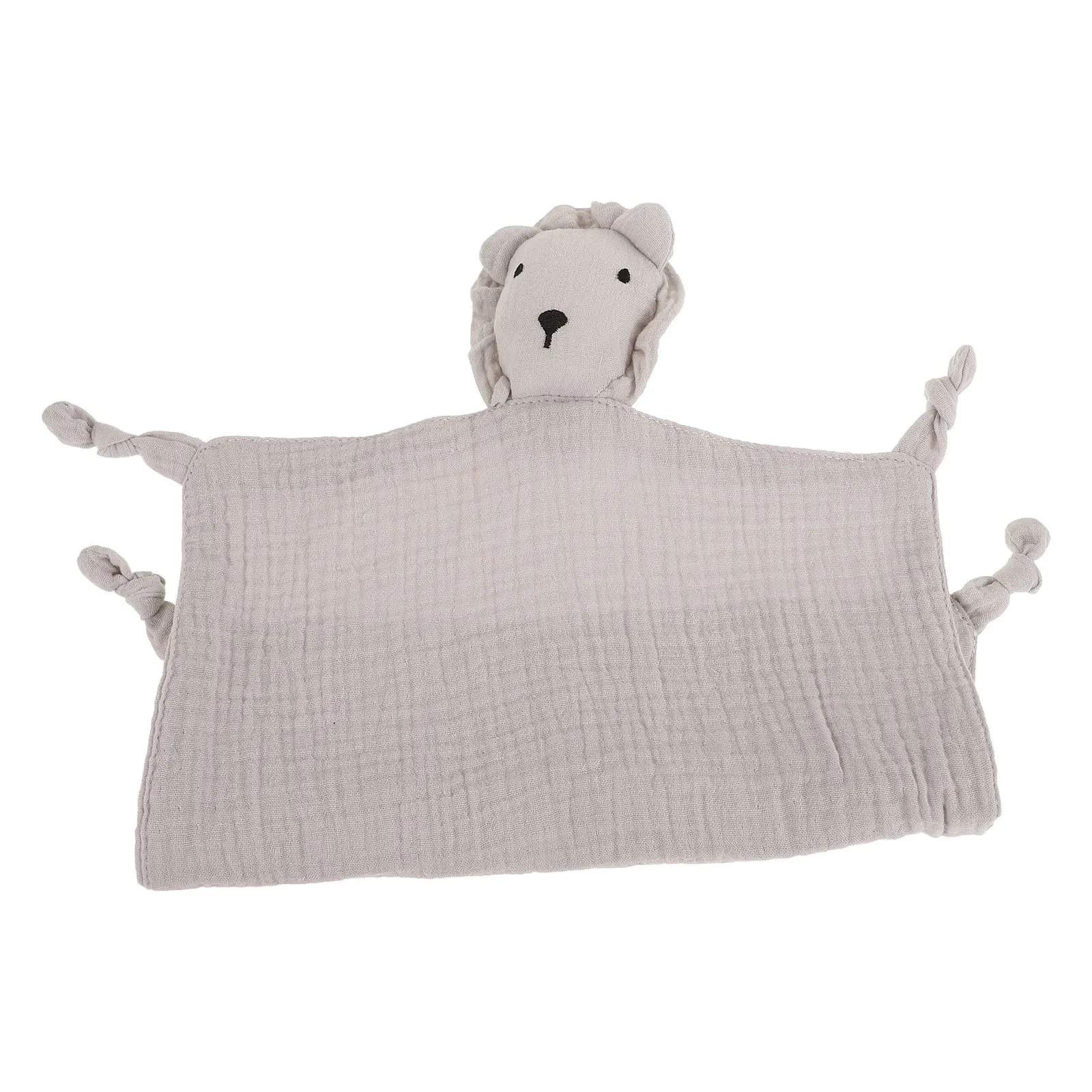 Veiligheidsdekens voor baby's Zachte kreukelstof Trooster Veilig materiaal voor pasgeborenen Peuters Leuke cartoonvorm Slaaphulp