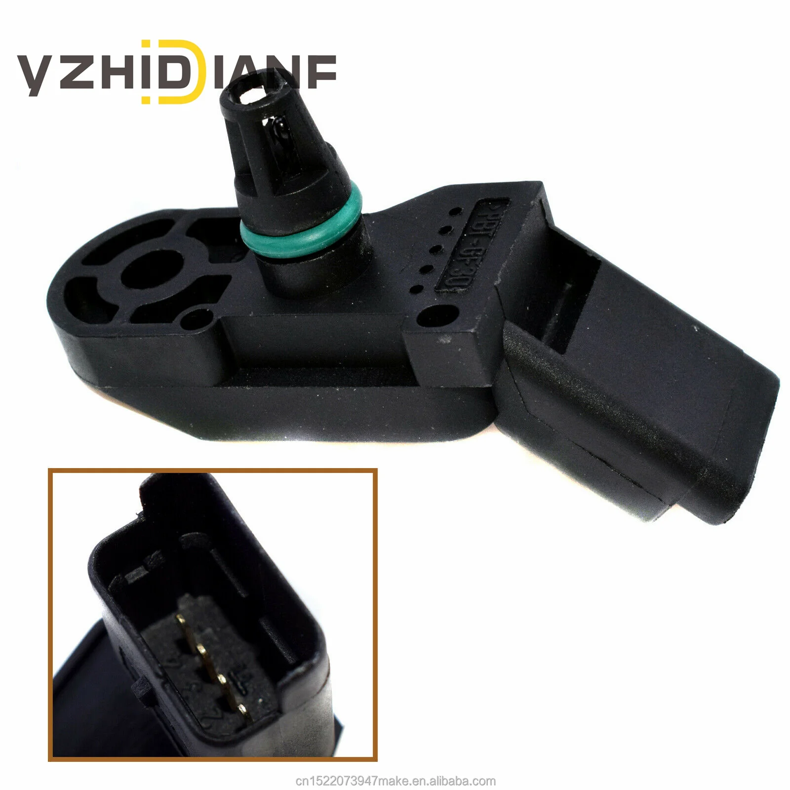 0261230043 Automotive Parts Manifold Air Intake Pressure Sensor MAP for Peugeot 106 Partner 206 307 407