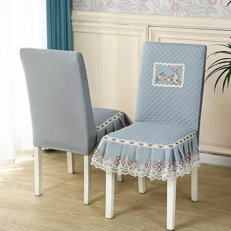 One-Piece Chair Cover Thickened Dustproof Non-Slip Pet-Proof Elastic Chair Cover All-Season Universal Minimalist Chair Protector