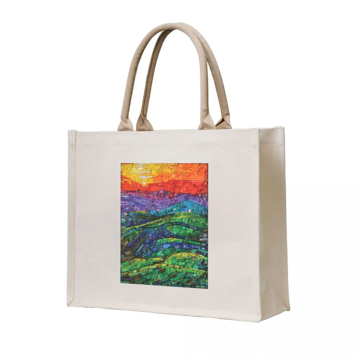 

Abstract Hills Tote Bag tote women canvas eco pack woman