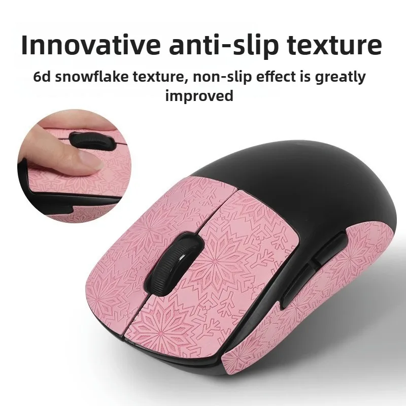 Adesivos de palma de cobertura completa antiderrapantes premium que absorvem o suor para Logitech G Pro Wireless 4 (GPW4) Mouse Essential Gaming Accessory