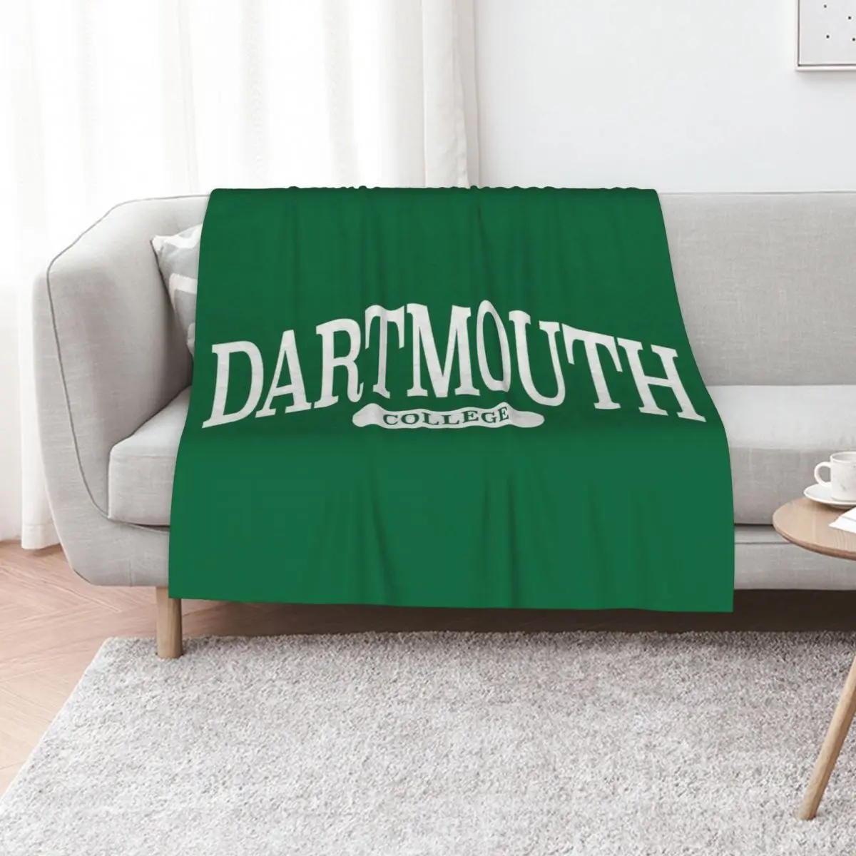 

dartmouth - serif font curved Throw Blanket Hairys Luxury St Multi-Purpose blankets and throws Blankets
