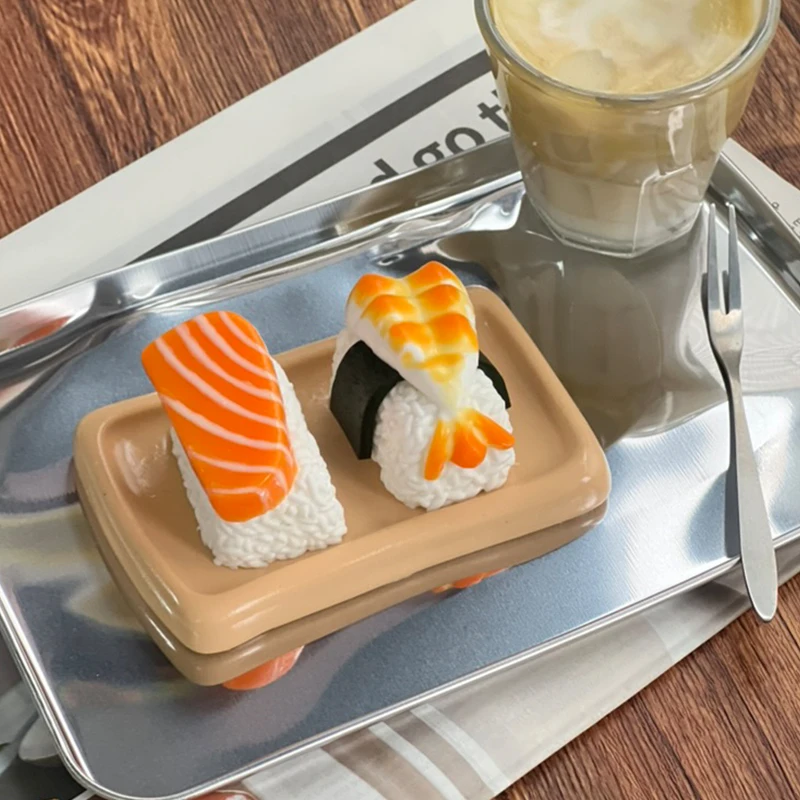 لعبة سوشي كومبو تابا اسفنجي، لعبة تململ مصنوعة يدويًا كريمي ناعمة وبطيئة الارتداد لتخفيف التوتر، هدية مكتب حفلة عيد الهالوين