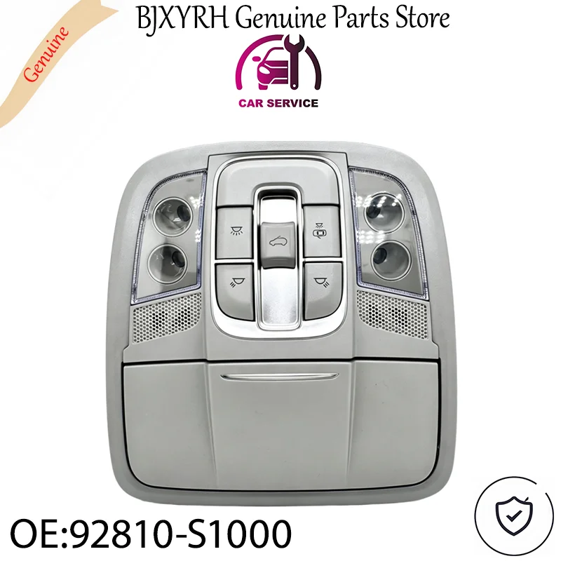 92810S1000 92810S1100 Front Overhead Reading Light with Sunroof Switch for Hyundai Santa Fe 2019-2020 OEM 92810-S1000