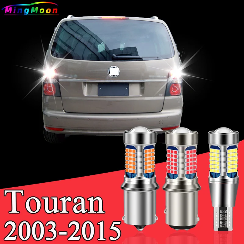 2szt Żarówka cofania LED Akcesoria do VW Volkswagen Touran 1T1 1T2 1T3 2003-2015 2008 2009 2010 2011 2012