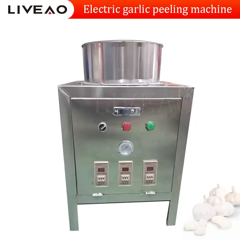 

Commercial Capacity Garlic Peeler Fully Automatic Commercial Dry Garlic Skin Removing Peeling Machine For Restaurant Use