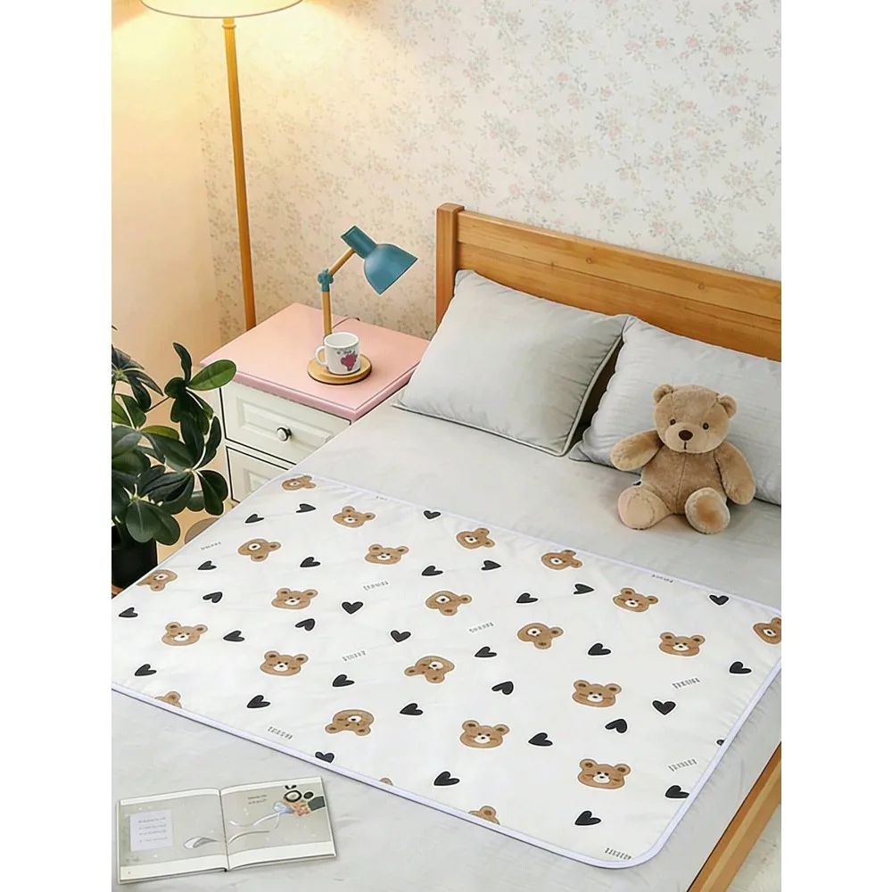 

Reusable Leak-Proof Menstrual Pad, Waterproof Washable Mattress Pad, Menstrual Bed Pad Anti-Leakage, Mattress Protector, 4-Layer Incontinence Pad, Reusable Large Size Bedding Protector,Waterproof And Washable Bed Care Pad, Menstrual Care For Women, Leak-P