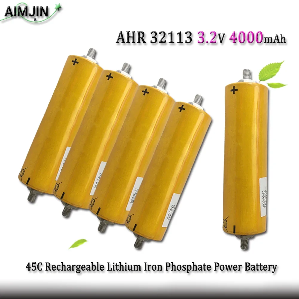 AHR32113 Lifepo4 Battery 3.2V 4000mAh 45C Rechargeable Lithium iron Phosphate Power Battery Brand New Manufacturing