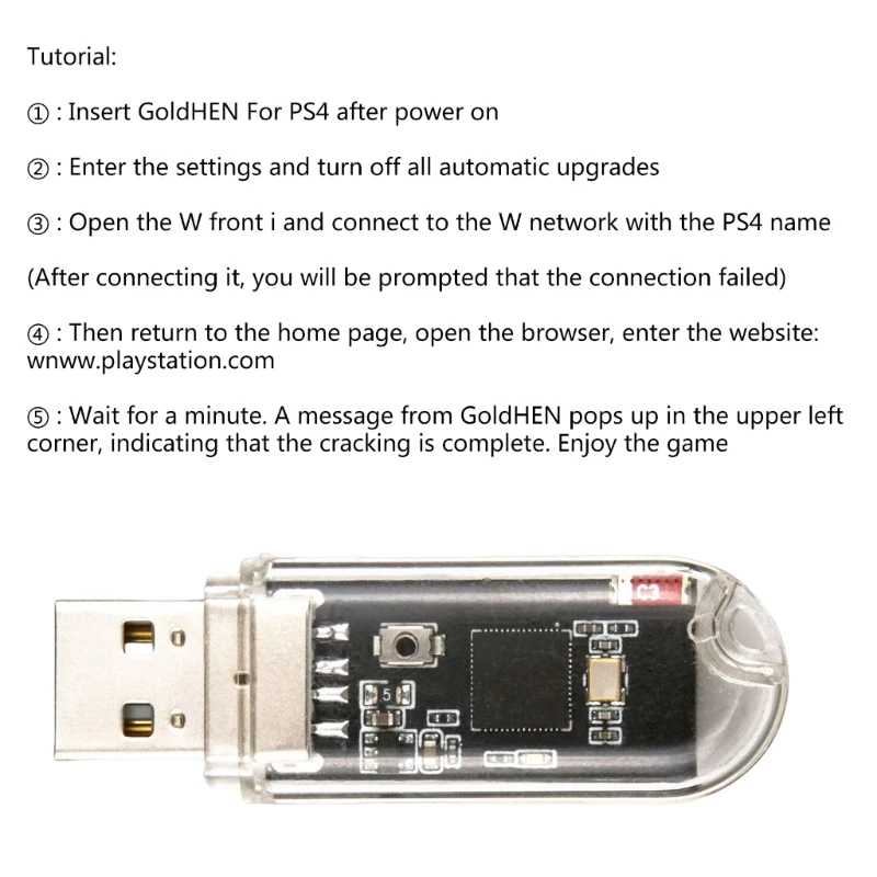 E56B Portable USB Dongle U-disk for P4 9.0 System Cracked Serial Port ESP32 Wifi Module Board Plug USB Adapter