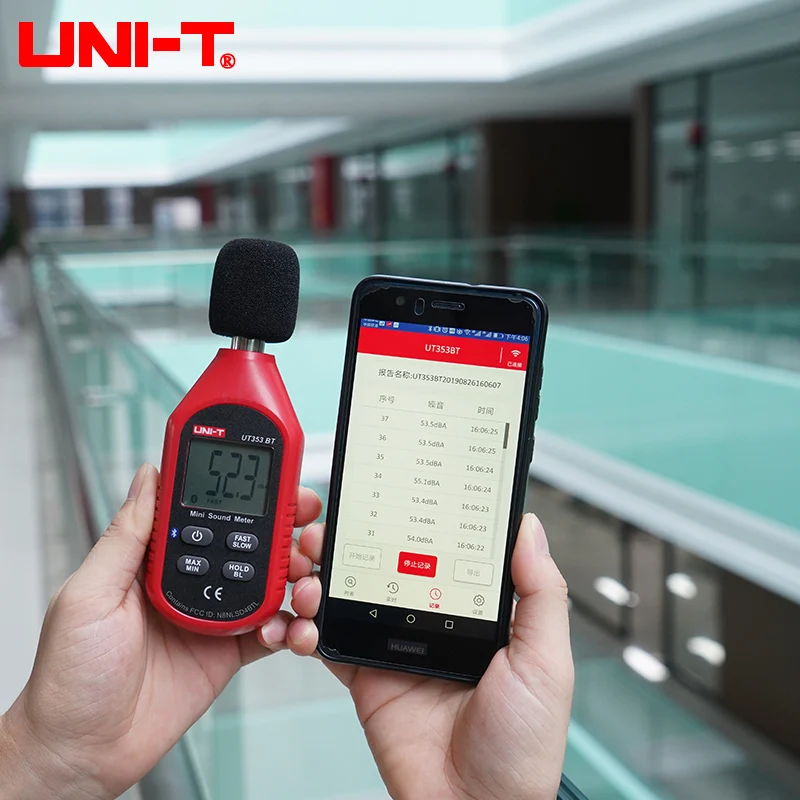 UNI-T moisture meter Handheld Mini Digital Thermometer Hygrometer Anemometer C/F Noise Meter Photometer Illuminometer ut333