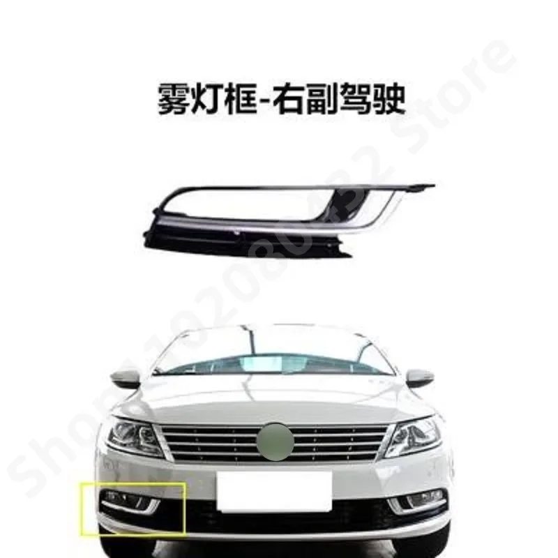 Car Middle and lower mesh fog light frame Grille Front Bumper Grill Radiator Grills for Volkswagen/ VW Passat CC 2013-2017