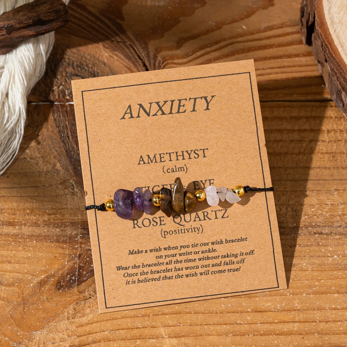 خمر نعمة الحجر الطبيعي الخرز سوار للنساء الرجال التصميم الإبداعي البوهيمي بسيط دقيق الأخلاقية مجوهرات هدايا