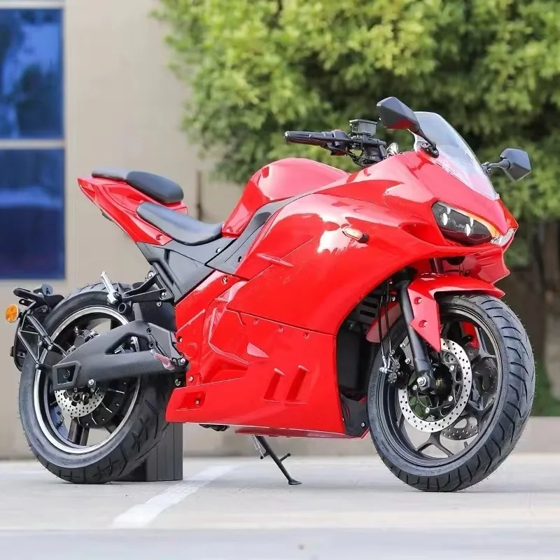 DKD Electric Racing Motorcycle 8000w 80- 220km Range 72V Brushless Chain Mid/hub Motor Super Speed  for Sale