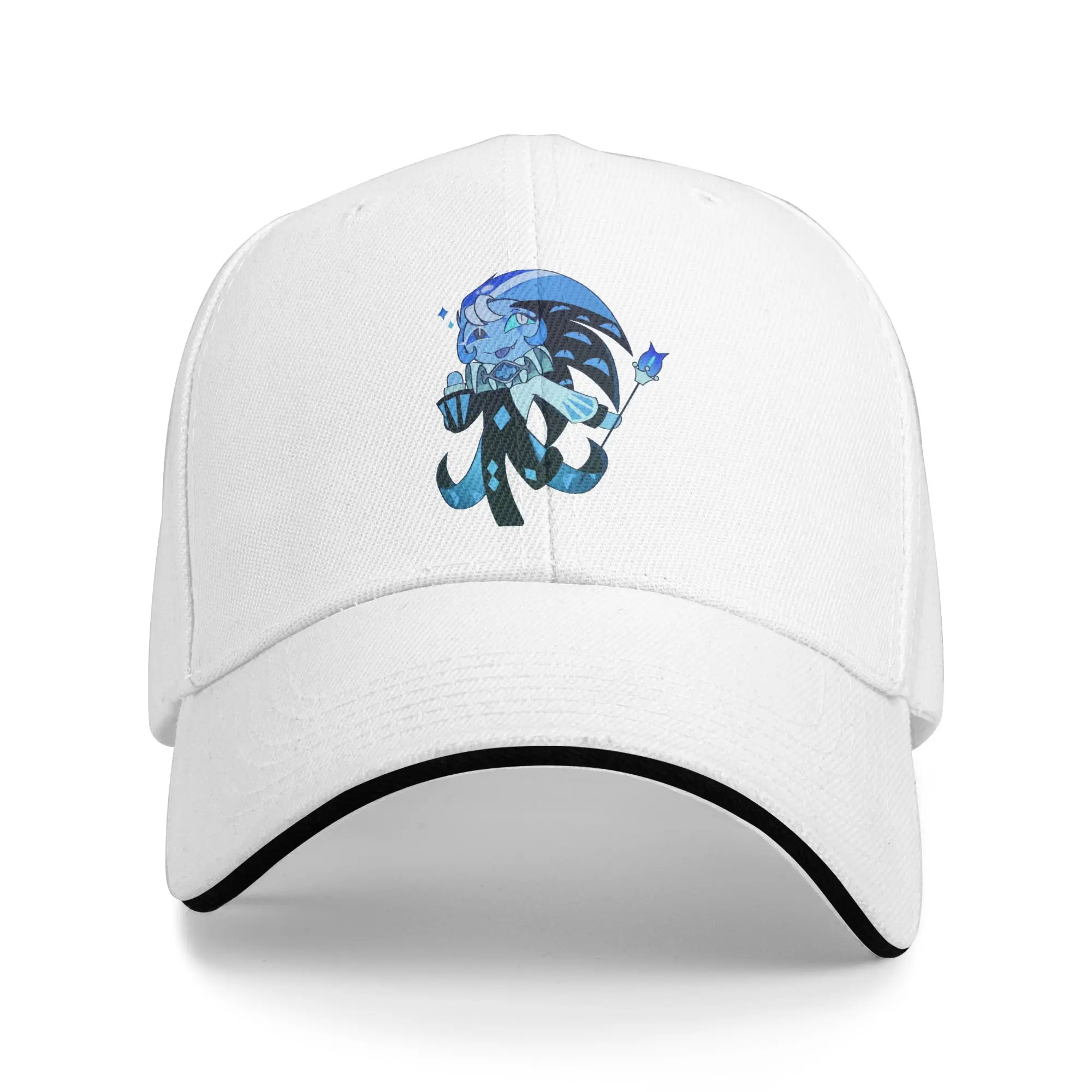 Shadow milk cookie Baseball Caps Fashion Cookie Run Kingdom Sandwich Hat Men Women Adjustable Headwear Outdoor