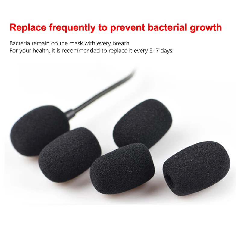 Soft Sponge Windproof Mic Cover Universal Gooseneck Conference Microphone Wind Shield