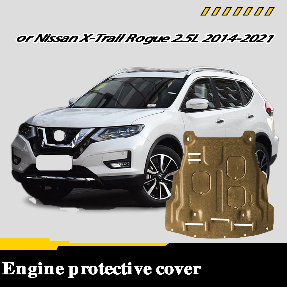

For Nissan X-Trail Rogue 2.5L 2014-2021 Engine Guard Plate Splash Shield Mud Fender Cover Mudguard Protector