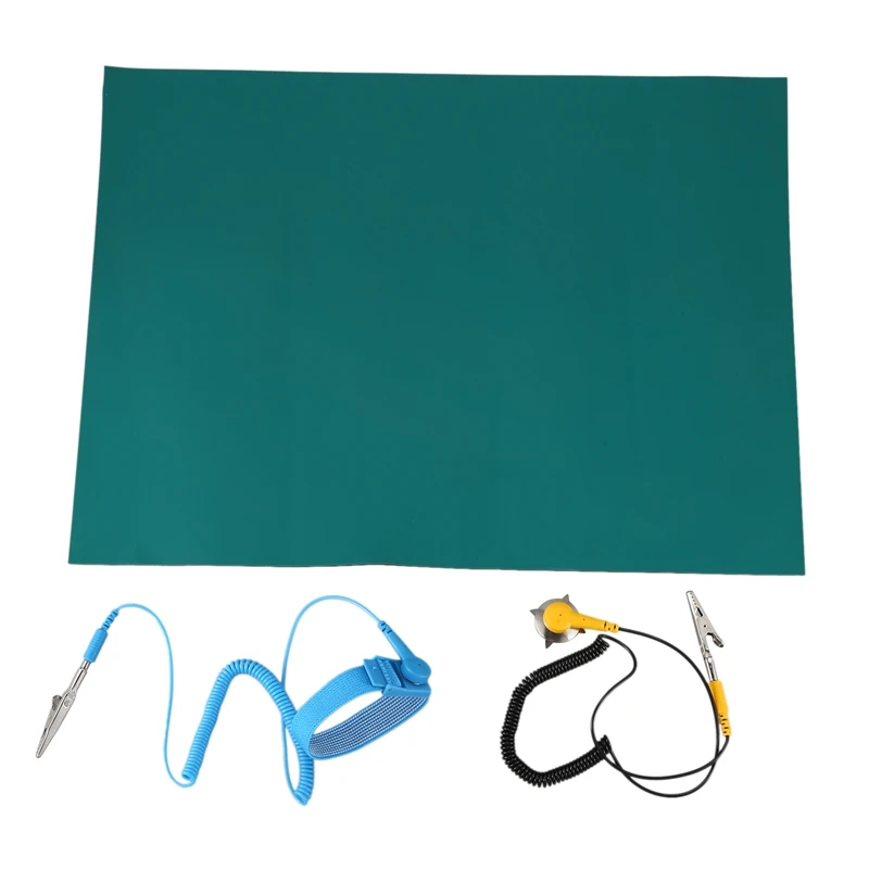 Anti-Static Mat Phone Repair Soldering Pad With Ground Wire ESD Wrist For Repair Mobile Repair Soldering Mat