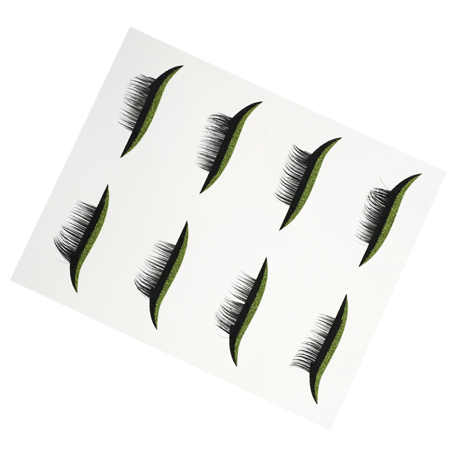 

4 Pairs Fake Eyelashes Waterproof Eyeliner Sticker Tape Decal Eye Line Strip Self Adhesive Daily Makeup Cosplay