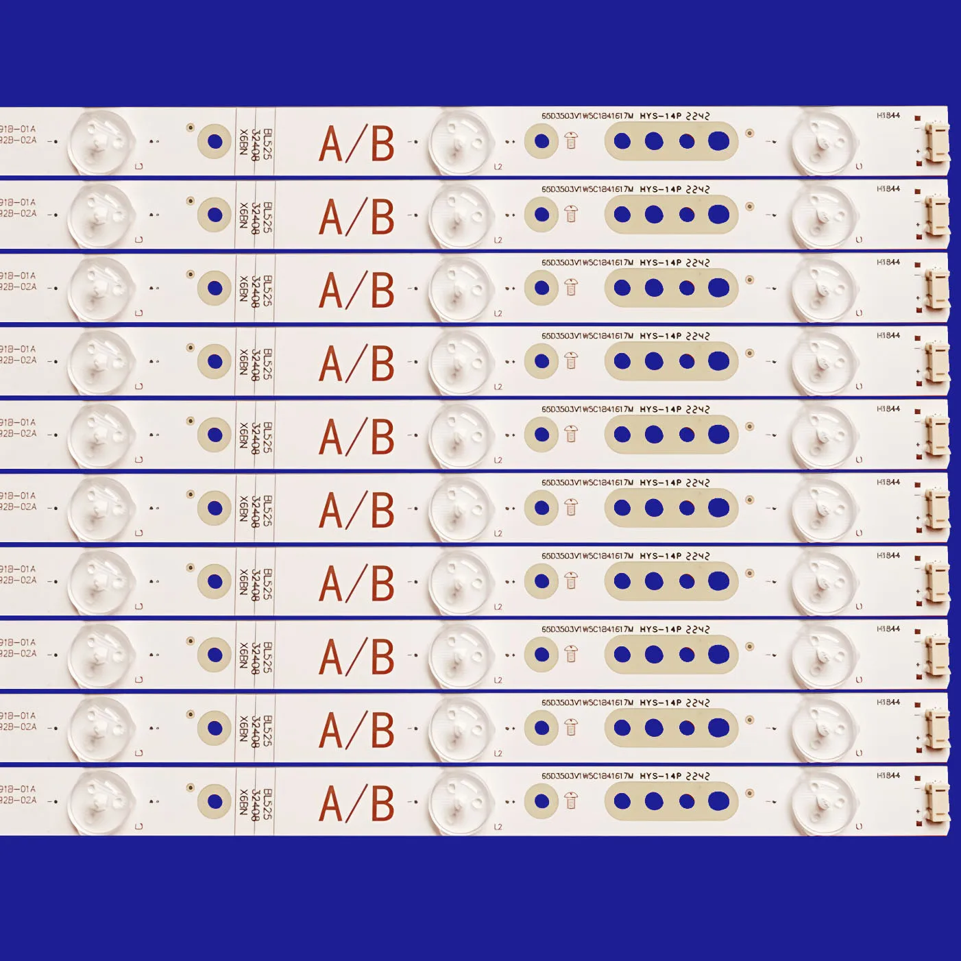

Лента светодиодной подсветки, 5 ламп для телевизора 65 дюймов, 65UH5500 5835-W65002-LR40 5835-W65002-0P40 V650DJ4-QS5 65K2 65M6E 65uh5500-ua