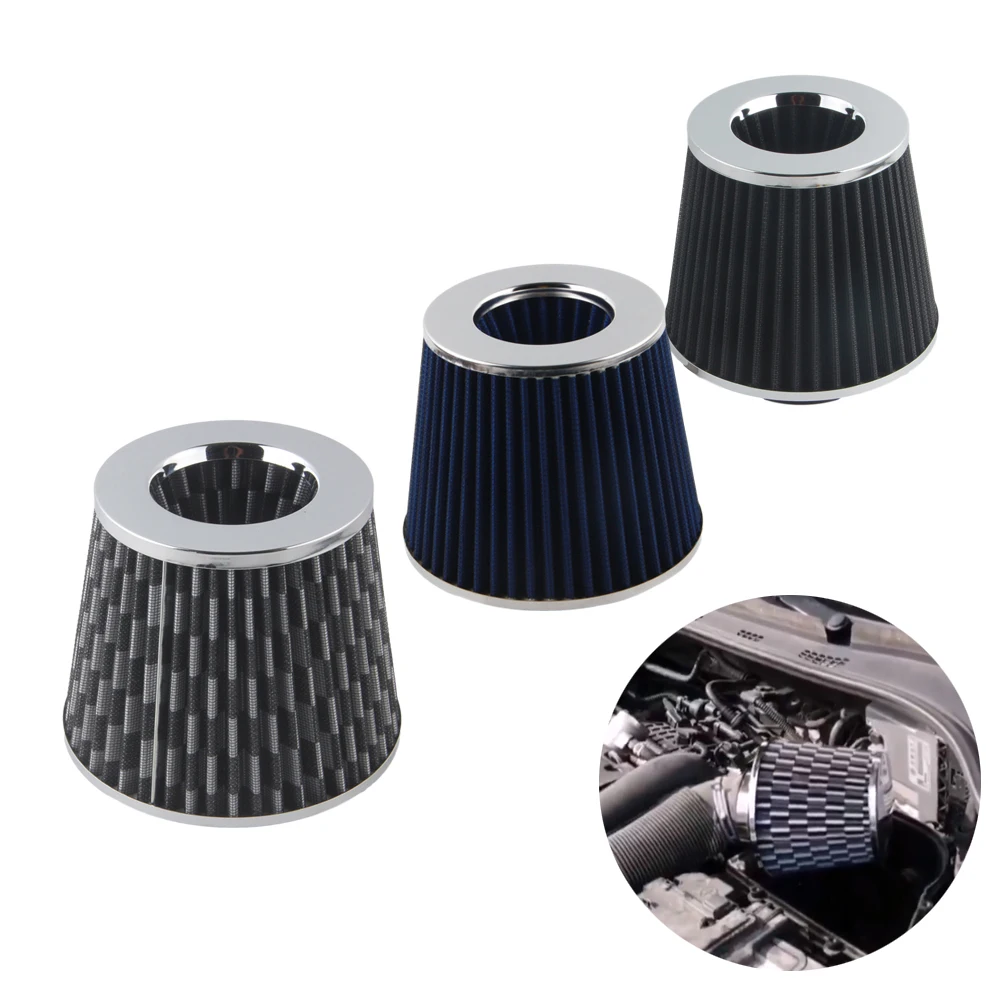 Universal Auto super power air Intake high flow air filter 60MM 65MM 70MM 75MM 80MM 90MM AF5004