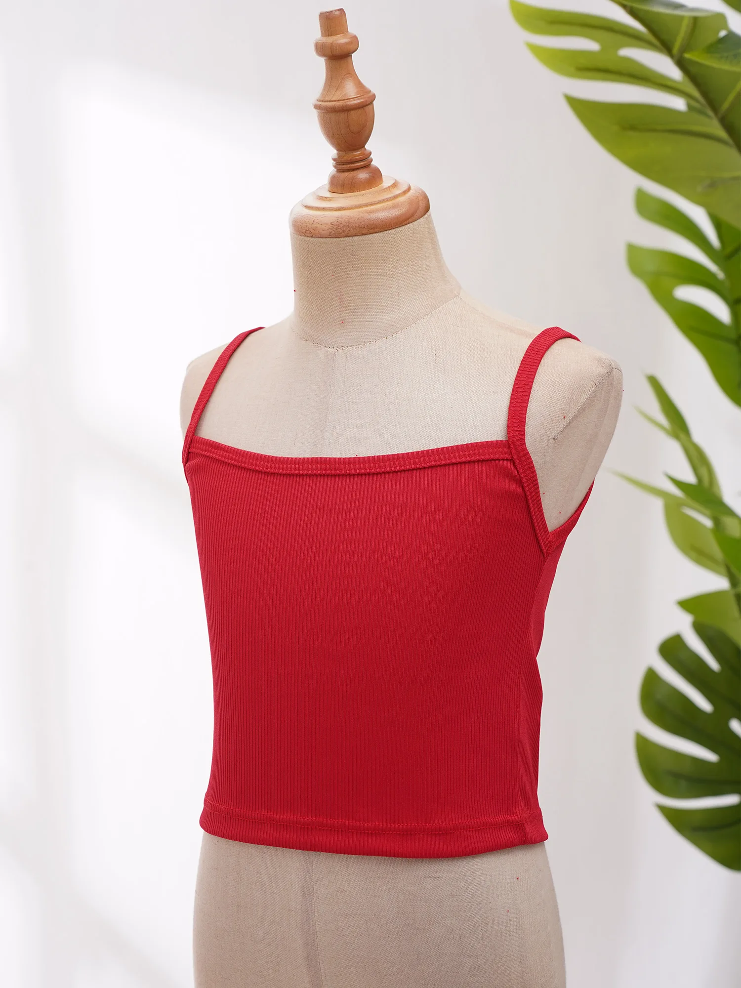 เด็ก Camis หญิง Ribbed Crop Ca - Tank Top Ribbed บทวิจารณ์และราคา