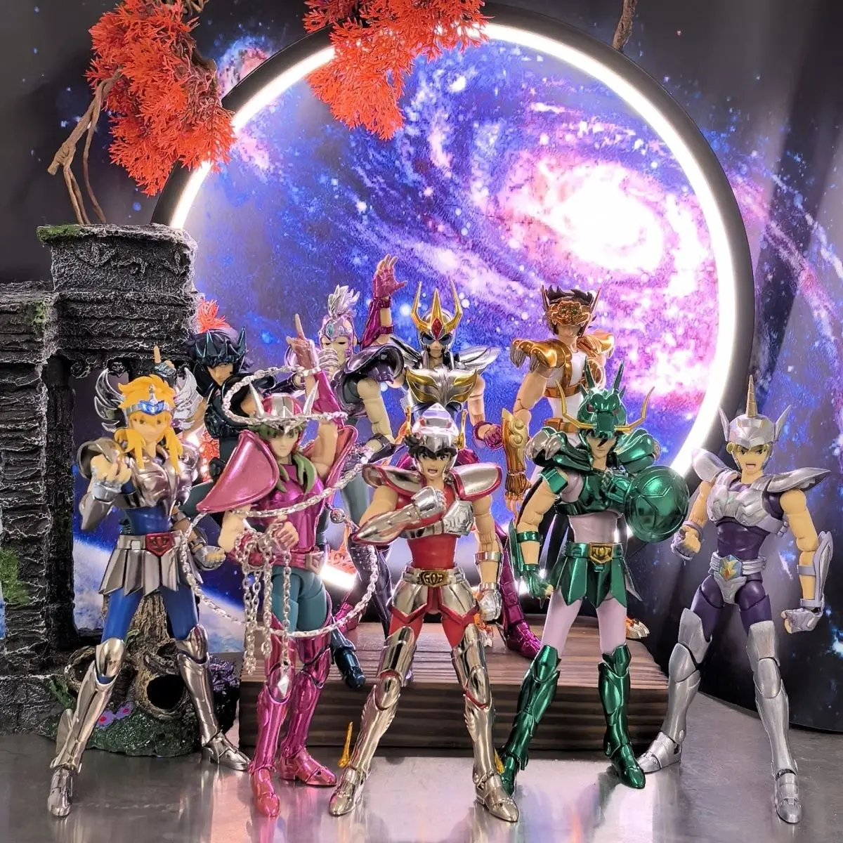 

Saint Seiya Myth Ex 20th Anniversary Spot Goods Gt Helmet Tianlong Phoenix White Bird Fairy Pegasus Model Toys Ornaments Gifts