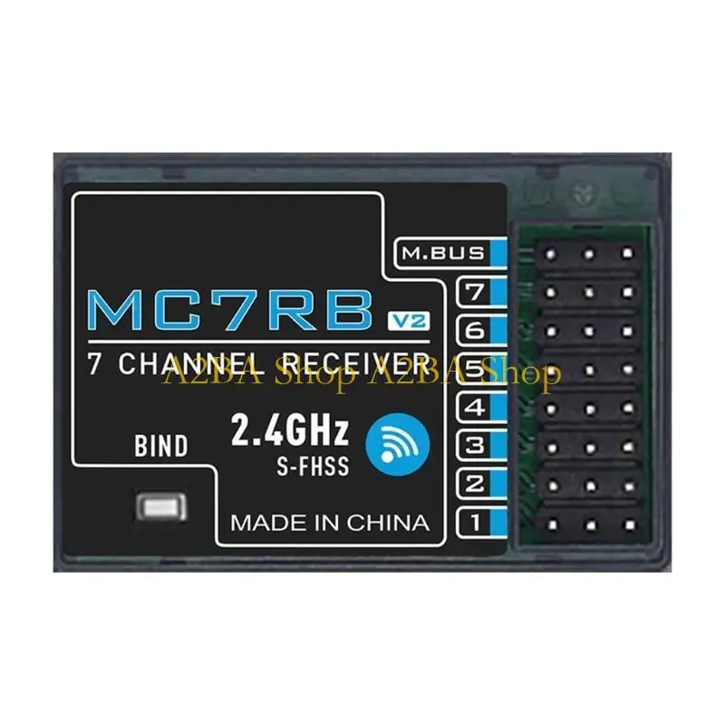 مراجعة وتحليل لمستقبل A2BA 6/7 قنوات MC6RE MC7RB لطائرات مراقبة