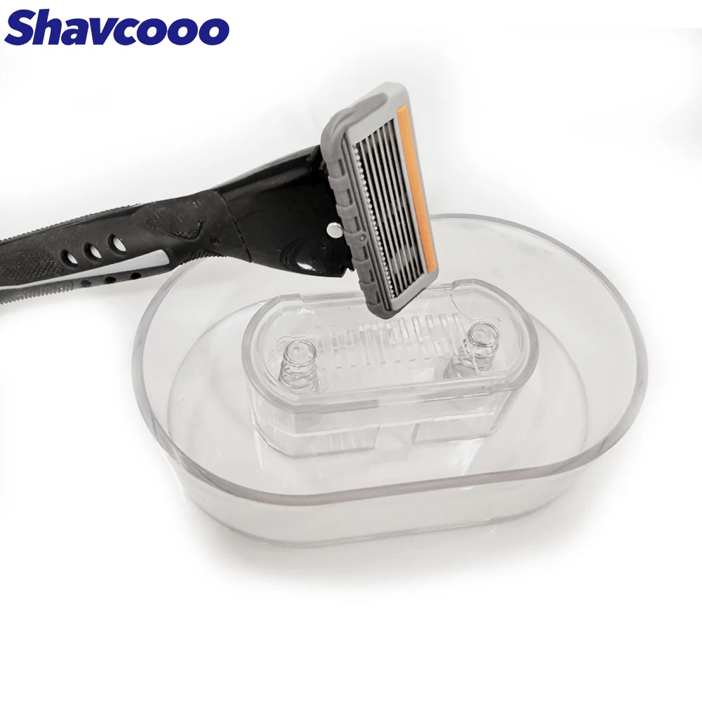 Shavcooo RW100 Cartridge Razor Rinser Portable Shaver Cleaner Manual Pressing Razor Washer Innovative Shaver Accessories