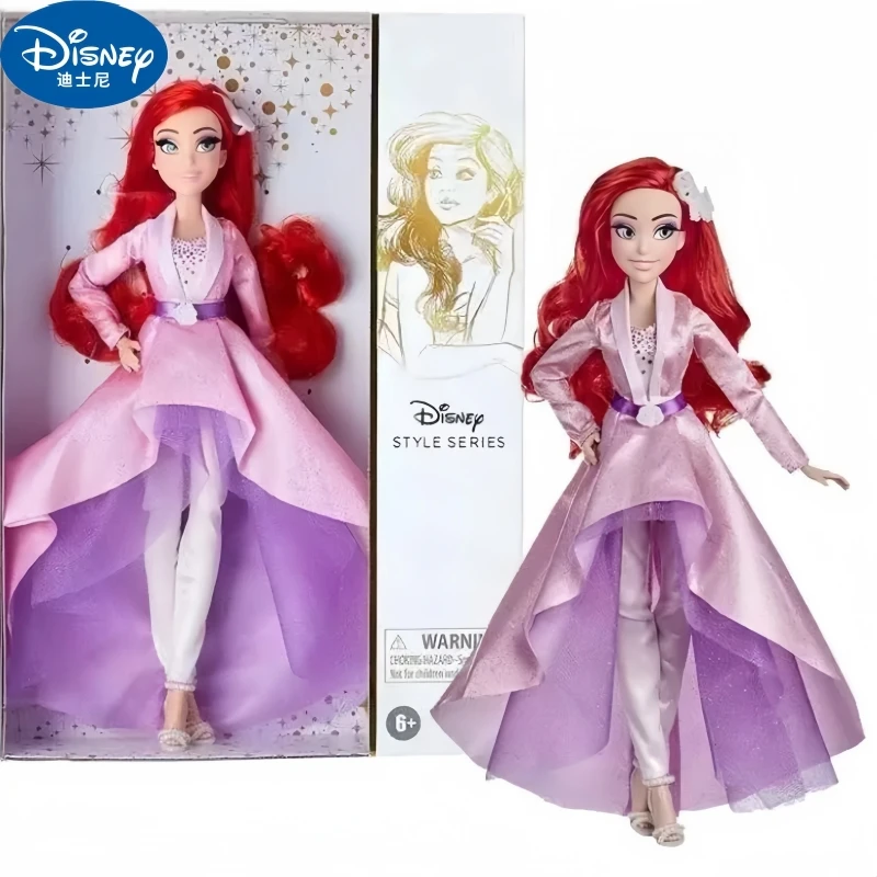 

Disney Paradise Princess Кукла Ариэль мультяшная фигурка модель милый ребенок собирать украшения Украшение декорировать девочку игрушка подарок на день рождения