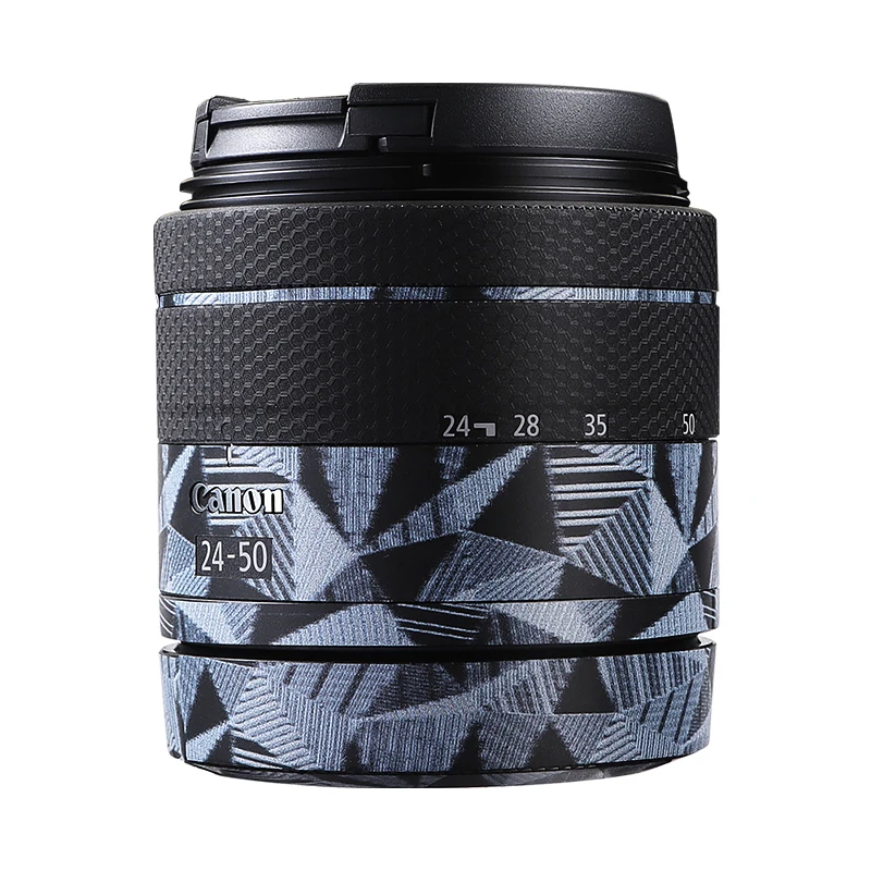 For Canon camera lens Sticker RF24-50 Lens Skin Colored camera decorates 3M material protective film